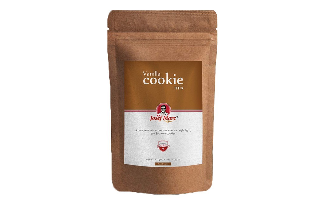 Josef Marc Vanilla Cookie Mix    Pack  500 grams